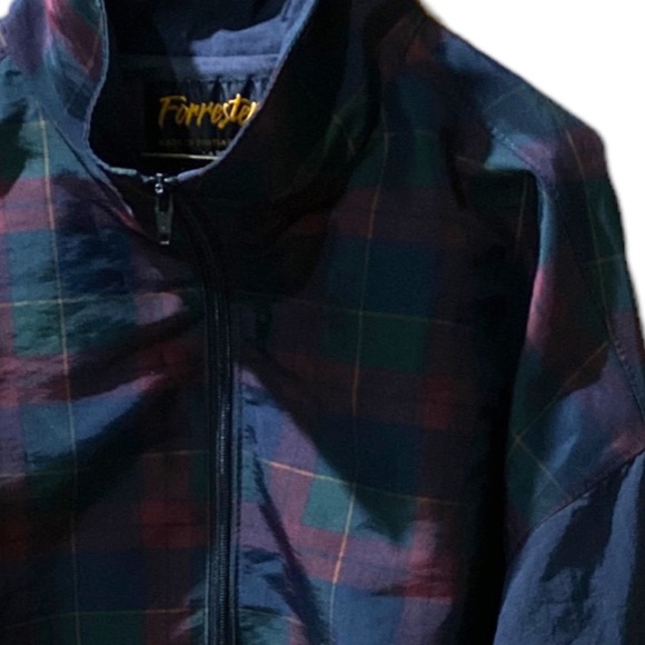 Vintage Forrester's Plaid Windbreaker - Picture 4 of 13